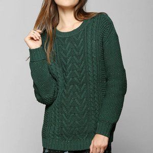 UO BDG Fall For Cable-Knit Sweater